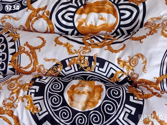 2 броя нови големи възглавници с мотиви Версаче, снимка 7 - Възглавници - 53935150