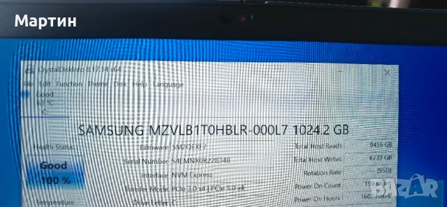 Продавам Lenoto ThinkPad T14 Gen 1, снимка 5 - Лаптопи за работа - 50927820