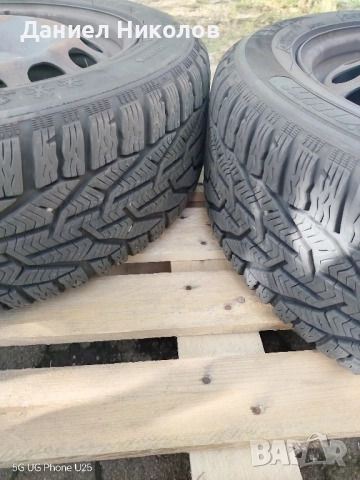 Продавам две зимни гуми с джанти размер 205/55/16, снимка 12 - Гуми и джанти - 51953627