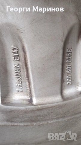 Джанти  за Volksvagen Passat 6, снимка 9 - Гуми и джанти - 50128956