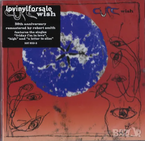 THE CURE – WISH (CD)  30th Anniversary