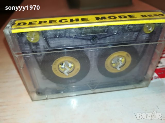 поръчана-DEPECHE MODE BEST-КАСЕТА 2301231638, снимка 2 - Аудио касети - 39406933