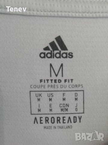 Adidas Aeroready оригинална фланелка мъжка тениска размер М Адидас , снимка 3 - Тениски - 37609521