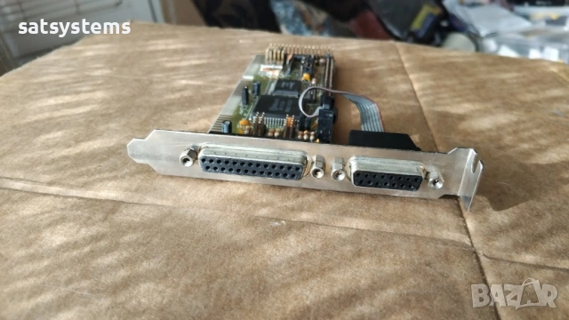 Winbond W83757F Multi Controller 16-bit ISA IDE FLOPPY COM Print Card, снимка 2 - Други - 54009127