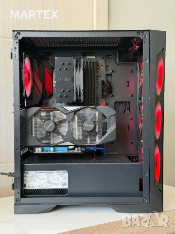 Геймърски компютър i7-8086K, RTX2060, 32GB, снимка 7 - Геймърски - 54335884