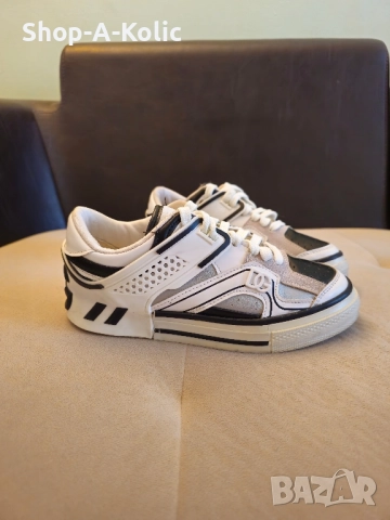 Original DOLCE & GABBANA Custom 2.Zero Low-Top Sneakers, снимка 3 - Маратонки - 51816119