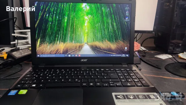 Бърз Acer Aspire 15.6" / Core i5 / 8GB RAM / SSD 128GB + HDD / GeForce 840M / Перфектна батерия