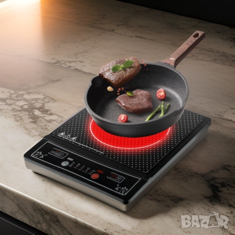 Единичен индукционен котлон Cheffinger CF IND200 2000W