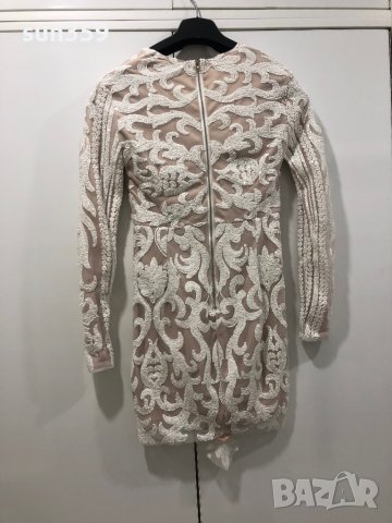 Луксозна рокля с пайети, снимка 3 - Рокли - 39117372