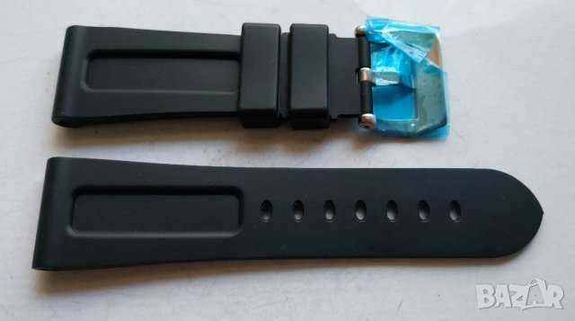  Силиконова каишка PANERAI-24 и 26мм, снимка 3 - Каишки за часовници - 30053675