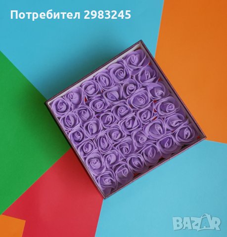 Кутия с вечни  рози, снимка 5 - Подаръци за жени - 37547782