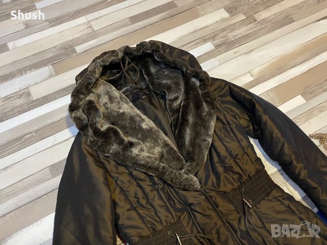 Zara топло яке с шал яка р-р С, снимка 6 - Якета - 35304899