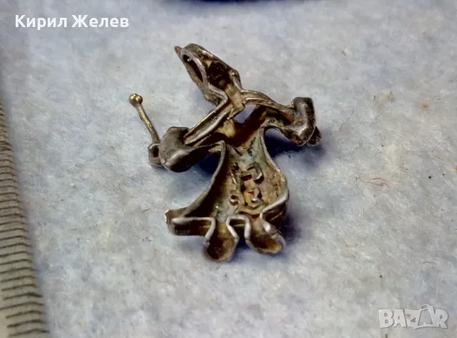 АРТ ПЕНДАНТ СРЕБЪРНА ФИГУРКА ЗВЕЗДОБРОЕЦ ВЪЛШЕБНИК СРЕБРО ВИСОКА ПРОБА АВТОРСКА РЪЧНА РАБОТА 49962, снимка 6 - Колиета, медальони, синджири - 50024351