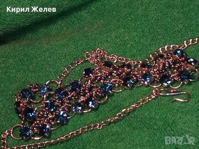 СТАРА ЕТНОГРАФСКИ СТИЛ КРИСТАЛНА КРАСИВА ОГЪРЛИЦА МАЙСТОРСКА ИЗРАБОТКА 26135, снимка 2 - Антикварни и старинни предмети - 36060687