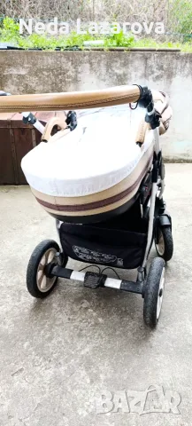 Детска количка Gusio Carrera 3в1, снимка 4 - Детски колички - 55957564
