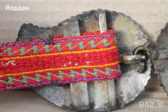 Възрожденски сребърни пафти с живачна позлата, снимка 10 - Антикварни и старинни предмети - 49546928