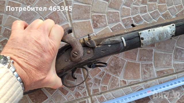 Пушка, кремъклийка, шишане, бойлия-3, снимка 11 - Антикварни и старинни предмети - 52913941