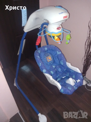 Бебешка люлка/шезлонг Fisher Price, снимка 2 - Детски шезлонги - 53291825