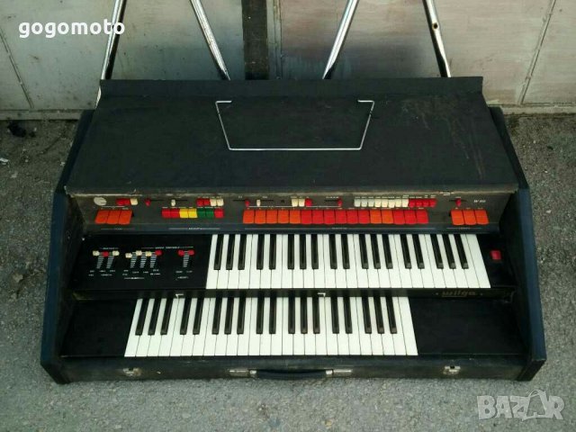 клавир, орган, пиано стар, ретро, винтидж професионален електронен синтезатор орган WILGA, ел. орган, снимка 14 - Пиана - 30150553
