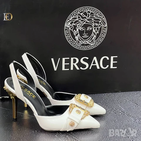 обувки на ток versace, снимка 8 - Дамски обувки на ток - 51355525