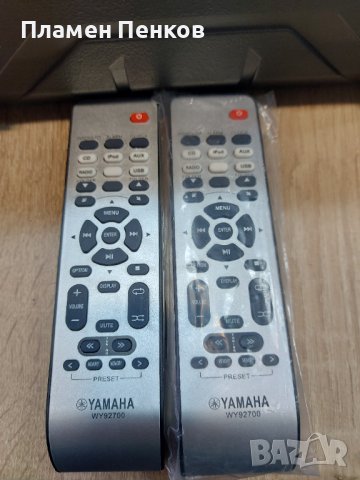 Дистанционни за уредба Yamaha WY92700, снимка 2 - Аудиосистеми - 42526128