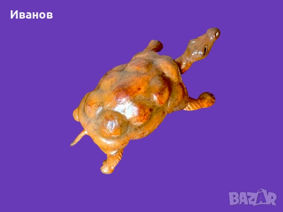 Топ ЦЕНА - 100€. НОВА - Ръчно Изработена Костенурка от Естествена Кожа , снимка 7 - Антикварни и старинни предмети - 51959483