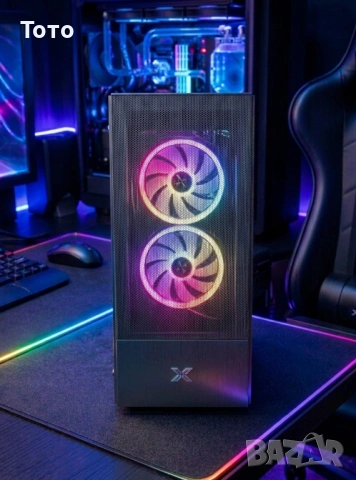 Геймърски компютър i7/GTX 1660 Super/32GB DDR4/512GB NVMe/4TB HDD/500W НОВО и Подарък Монитор Lenovo, снимка 4 - Геймърски - 54331350