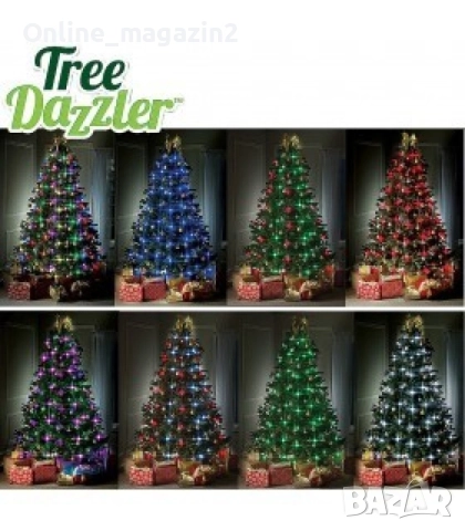Коледни LED лампички за елха Star shower tree dazzler TV164, снимка 3 - Декорация за дома - 52644210