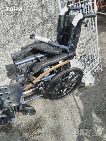 инвалидна количка асистент с малки колела, снимка 11 - Инвалидни колички - 50024460