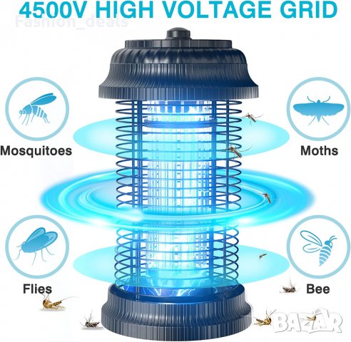 Нова Лампа за убиване на комари електрически убиец срещу насекоми, снимка 2 - Други стоки за дома - 40037332