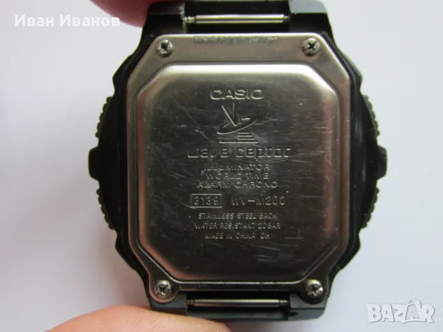 Casio WV-M200 Wave Ceptor Multi Band 5 20 BAR Касио радиосверяем, снимка 11 - Мъжки - 49748888