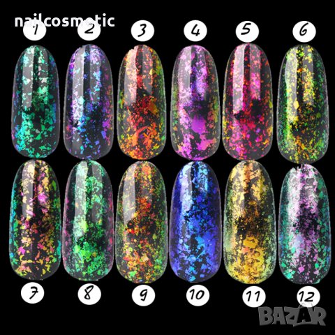 Ново! Декорация фойерверки за маникюр, снимка 2 - Продукти за маникюр - 24253551