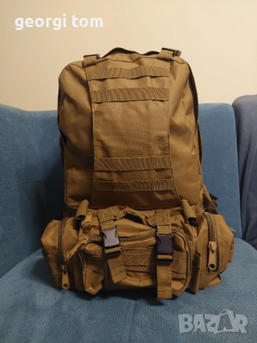 Продавам нова раница, тактически стил, снимка 2 - Екипировка - 52673432