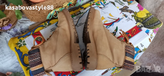 Боти Rypaz Унисекс 37н.Естествена кожа , снимка 8 - Дамски боти - 52794371