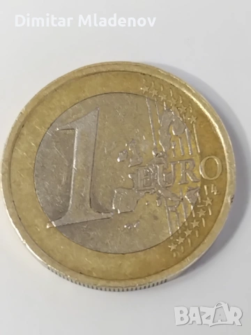 1 евро 1999г. Франция , снимка 2 - Нумизматика и бонистика - 54326357