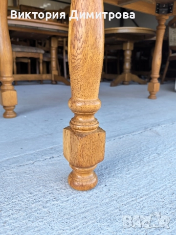 Разтегателна трапезна маса , снимка 4 - Маси - 52852292