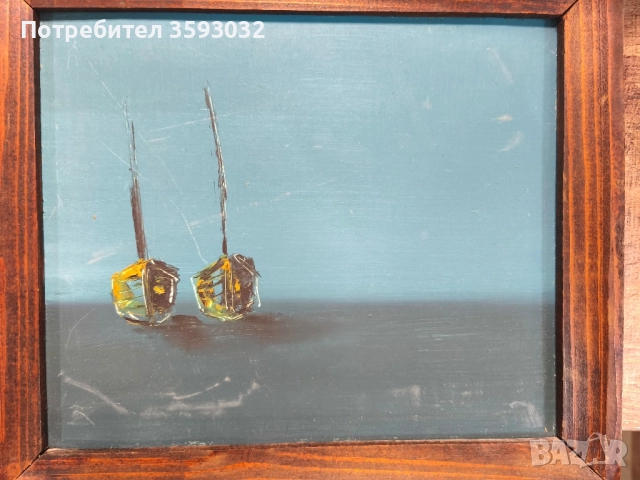 Две стари маслени картини , снимка 13 - Картини - 52162276