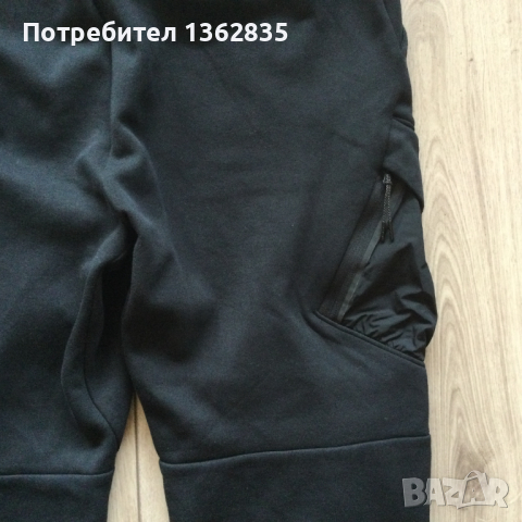 НОВО оригинално черно памучно вталено долнище анцуг NIKE TECH размер L от САЩ, снимка 9 - Спортни дрехи, екипи - 44555624