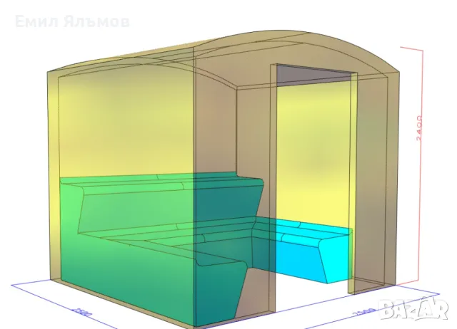 Парна кабина, снимка 5 - Ремонти на баня - 49220378