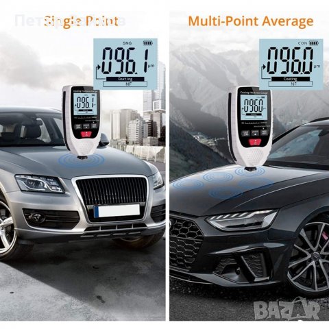 уред за измерване на дебелината на боята, снимка 6 - Аксесоари и консумативи - 39378378