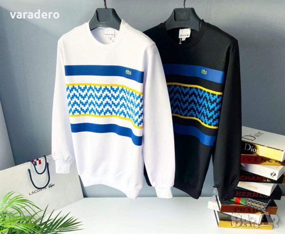 LACOSTE памук с бродерия , снимка 9 - Блузи - 34351634