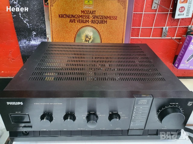Усилвател Philips FA-960, снимка 5 - Ресийвъри, усилватели, смесителни пултове - 51071362