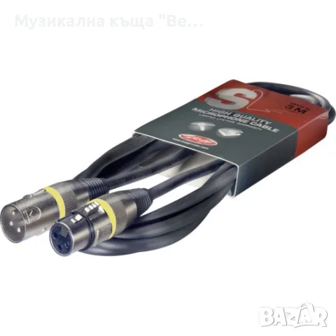 Кабел м.канон-ж.канон /3м./