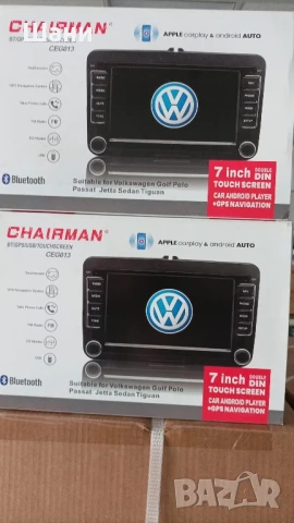 Мултимедия за VW – 7" Android с GPS, Bluetooth, CarPlay / Android Auto – CHAIRMAN CEG013, снимка 2 - Аксесоари и консумативи - 51038316