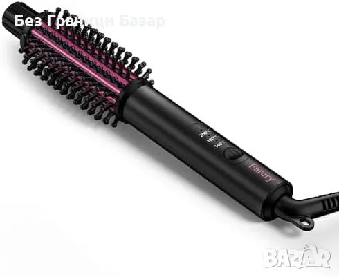 Нова Мини термо четка 25MM с 3 Температури за Обем, Къдрене, Изправяне