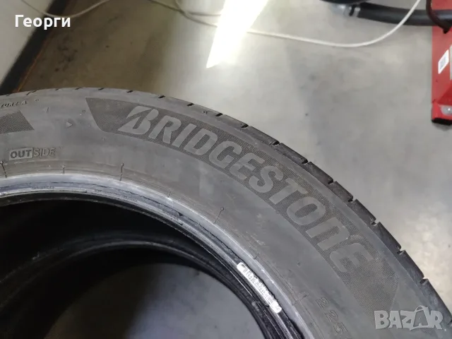 2бр.летни гуми 225/55/18 Bridgestone, снимка 3 - Гуми и джанти - 56342811