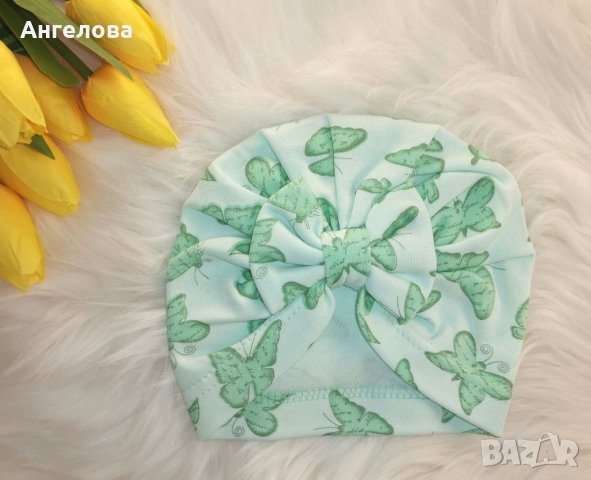 Шапка тюрбан с панделка , снимка 1