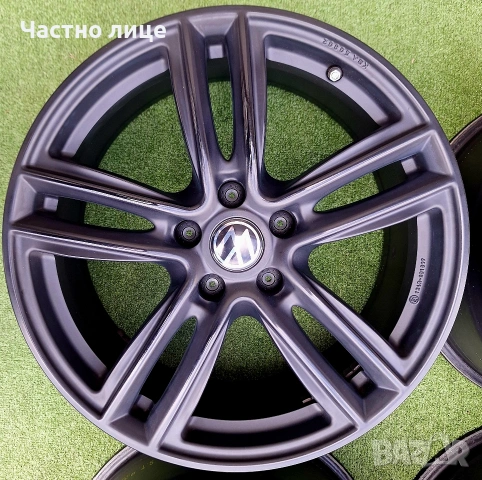 Продавам 4бр 18-ки джанти за Фолксваген Пасат, Тигуан, Шаран, Голф, Ти-рок , снимка 3 - Гуми и джанти - 54090435
