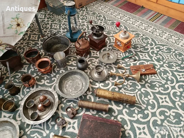 Старинни медни съдове , снимка 3 - Антикварни и старинни предмети - 55949675
