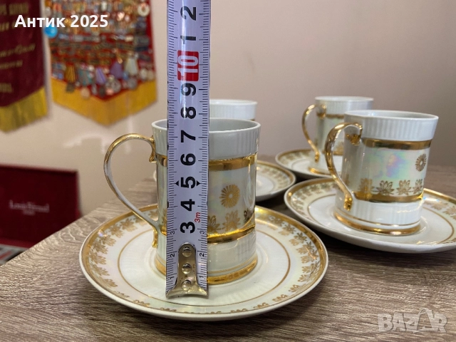Винтидж порцеланови чаени комплекти, 4 комплекта, снимка 4 - Антикварни и старинни предмети - 52526366